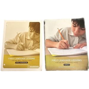 First Language Lessons Well-Trained Mind Level 3 Instructor Guide Workbook READ